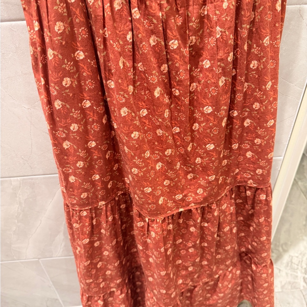 Christy Dawn Adele Dress in Red Oat Straw size Medium - Picture 13 of 13